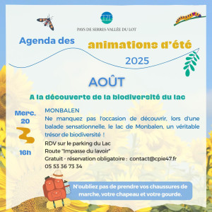 A la découverte de la biodiversité du lac