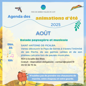 Balade paysagère et musicale