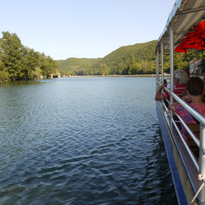 Bateau promenade vers Villeneuve sur Lot