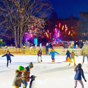 La patinoire de Noël