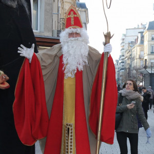 Le Père Fouettard et St-Nicolas