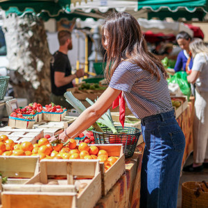 Marché fermier à Saint-Georges